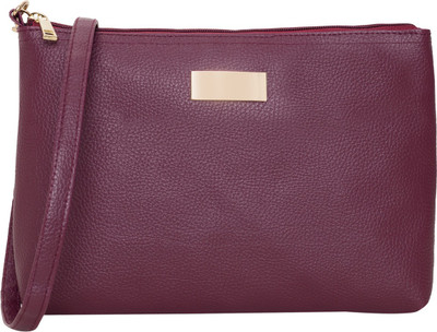 

Cappuccino Women Casual Maroon Leatherette Sling Bag