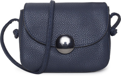 

Cappuccino Girls Casual Black PU Sling Bag
