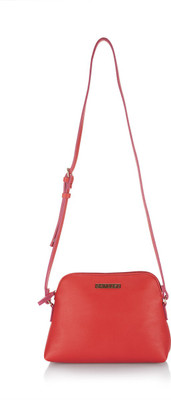 

Caprese Women Red PU Sling Bag