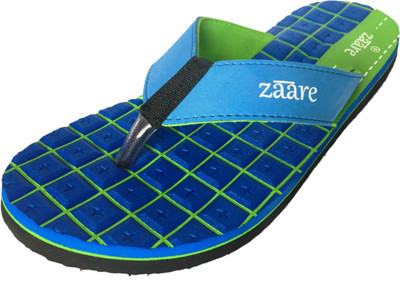 

zaare Square Blue Flip Flops