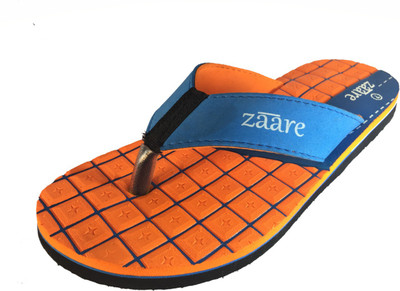 

zaare Square Orange Flip Flops