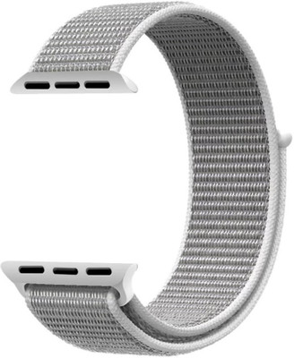 

Midkart Woven Nylon Sports Strap For iWatch Series 1,2,3 (38mm) Smart Watch Strap(Grey)