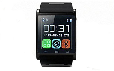

KUKSHYA U8 Smart Watch Smartwatch(Black Strap Regular)