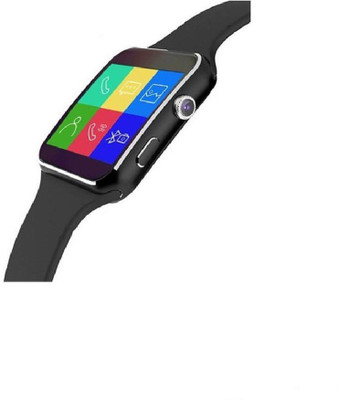 

KUKSHYA X6 Digital Smart Watch Smartwatch(Black Strap Free Size)