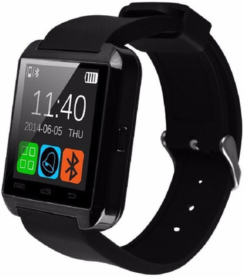 

KUKSHYA U8 Smart Watch Smartwatch(Black Strap Regular)