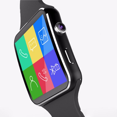 

Techno Frost X6 Smart Watch Smartwatch(Black Strap Free Size)