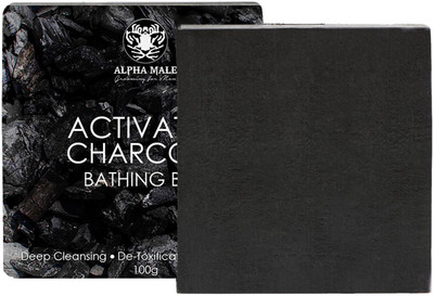 

Alpha Male Grooming Activated Charcoal Soap(100 g)
