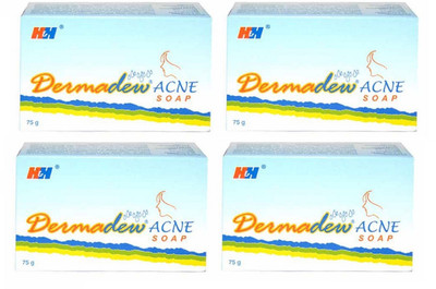 

H&H Acne soap pack of 4(75 g, Pack of 4)