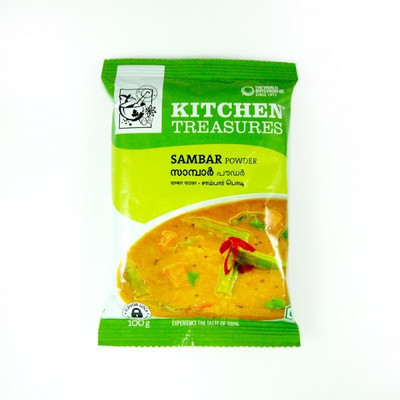 

Kitchen Treasures Kerala Sambar Powder(3 x 33.33 g)