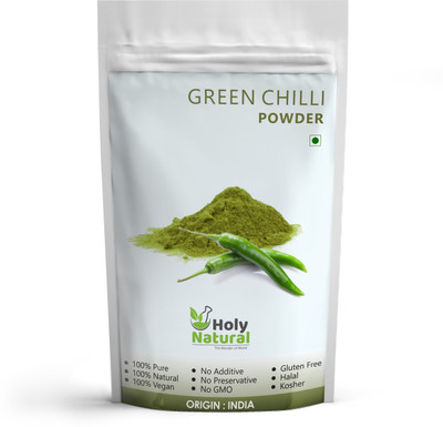 

Holy Natural Green Chilli Powder - 100 Gm(100 g)