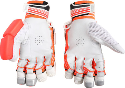 

Puma EVO 4 Batting glove Batting Gloves (M, Red), Fiery coral-black-white-rh