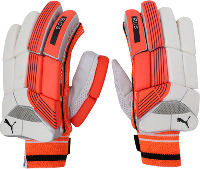 

Puma EVO 5 Batting glove Batting Gloves (M, Red), Fiery coral-black-white-lh