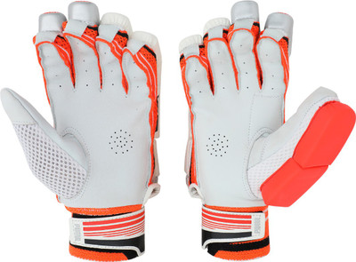 

Puma EVO 5 Batting glove Batting Gloves (Free Size, Red), Fiery coral-black-white-rh
