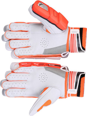

Puma EVO 1 Batting glove Batting Gloves (Free Size, Red), Fiery coral-black-white-rh