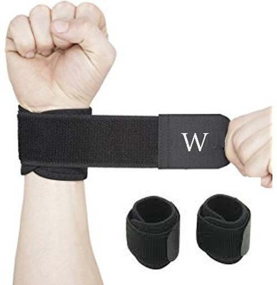 

Wintex Pack of 2 Pcs High Quality Wrist Support(Black