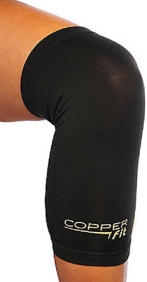 

IBS Copper Fit Recovery Knee Sleeve Knee Support (XL, Black)