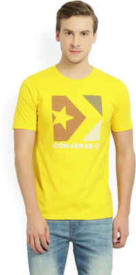 converse yellow t shirt