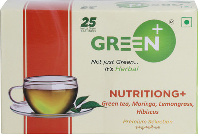 

BudWhite NTG+T Green tea with Herbs ( 25 Tea Bags) Herbs Green Tea Bags Pouch(25 Bags)