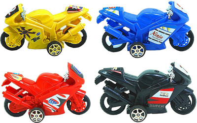

fedexo Toy Four Bike Set For Boys/Girls/Kids Tricycle(Multicolor), Multi