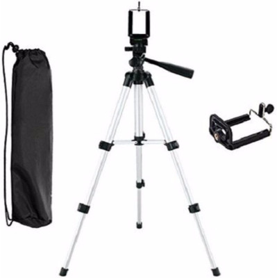 

Anytech ™ Universal Flexible 3110 Tripod With 3-Way for Digital Camera Video Camcorder Tripod Kit Tech04 Tripod(Silver, Supports Up to 1500 g)