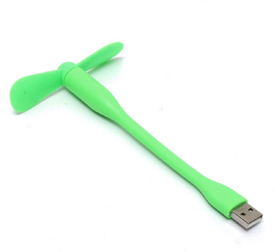 

Buy Genuine Micro USB Flexible Mini Fans Cooler Phone Hand Fan 1234 USB Fan(Green)