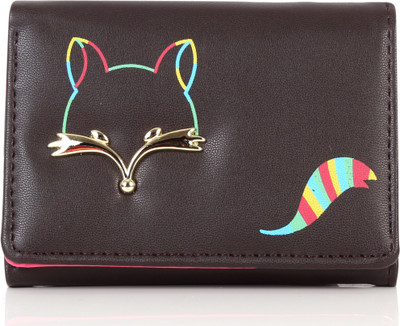 

b4bags Girls Brown Artificial Leather Wallet(6 Card Slots), Chocolate