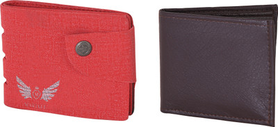 

Martell Men Red Artificial Leather Wallet(2 Card Slots), Brown