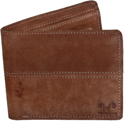 

byb buyyourbest.com Men Tan, Brown Genuine Leather Wallet(3 Card Slots)