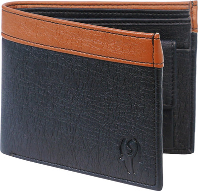 

SAMTROH Men Casual Multicolor Artificial Leather Wallet(8 Card Slots), Black