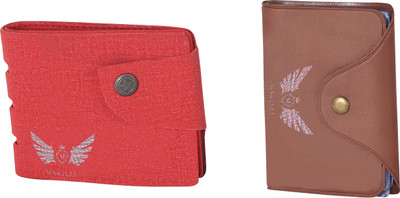 

Martell Men Red Artificial Leather Wallet(4 Card Slots), Brown