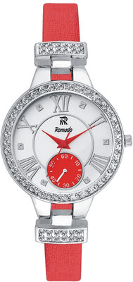 

Romado RMRD-201 NEW STYLISH HOT RED Watch - For Girls