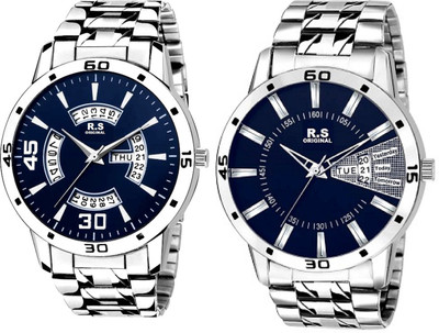 

R S Original RSO-4041 DAY AND DATE BLUE WATCH FOR MEN Watch - For Men