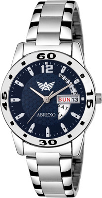 

Abrexo Abx2012-BL BLUE Day & Date Functioning Watch - For Women
