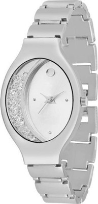 

Montres New Designer Stylish Movable Diamond Silver Women Watch - For Girls