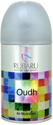 Ru Baru Oudh Automatic air freshner Refill / Automatic Room Freshener Machine Refill- 300ml (fitted all machines/dispensers) Refill(300 ml)