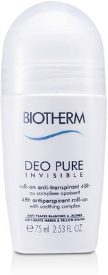 

Biotherm Deo Pure Invisible 48 Hours Antiperspirant Roll-On(75 ml)