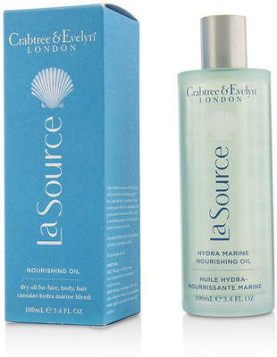 

Crabtree & Evelyn La Source Nourishing Oil (Hydra Marine Dry Oil for Face, Body, Hair)(100 ml)