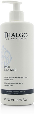 

Thalgo Eveil A La Mer Gentle Cleansing Milk (Face & Eyes) - For All Skin Types, Even Sensitive Skin (Salon Size)(500 ml)