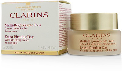 

Clarins Extra-Firming Day Wrinkle Lifting Cream - All Skin Types (Box Slightly Damaged)(50 ml)