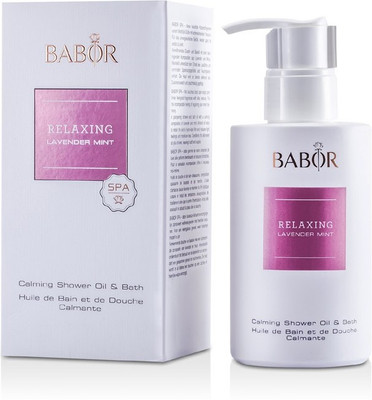 Babor Relaxing Lavender Mint - Calming Shower Oil & Bath(200 ml)