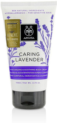 

Apivita Caring Lavender Moisturizing & Soothing Body Cream - For Sensitive Skin(150 ml)