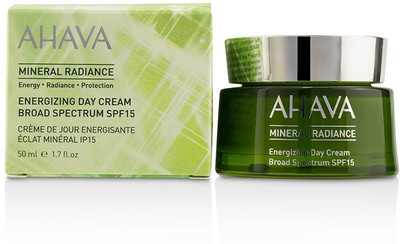 

Ahava Mineral Radiance Energizing Day Cream SPF 15 (Box Slightly Damaged)(50 ml)