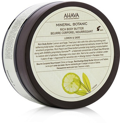 

Ahava Mineral Botanic Rich Body Butter - Lemon & Sage(235 g)