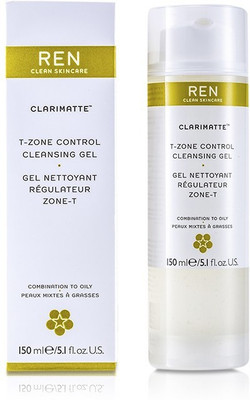 

REN Clarimatte T-Zone Control Cleansing Gel (For Combination To Oily Skin)(150 ml)