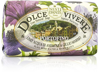 

Nesti Dante Dolce Vivere Fine Natural Soap - Portofino - Flax, Rose Water & Marine Lily(250 g)