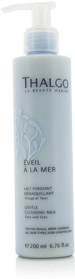 

Thalgo Eveil A La Mer Gentle Cleansing Milk (Face & Eyes) - For All Skin Types, Even Sensitive Skin(200 ml)