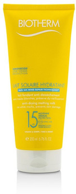 

Biotherm Lait Solaire Hydratant Anti-Drying Melting Milk SPF 15 - For Face & Body(200 ml)