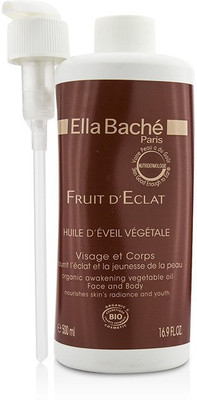 

Ella Bache Fruit D'Eclat Organic Awakening Vegetable Oil for Face & Body (Salon Product)(500 ml)