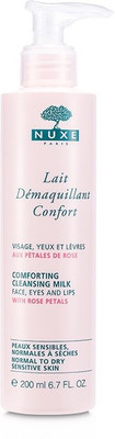 

Nuxe Comforting Cleansing Milk With Rose Petals (Normal To Dry, Sensitive Skin)(200 ml)