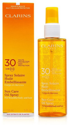 

Clarins Sun Care Oil Spray SPF 30 High Protection for Body & Hair(150 ml)